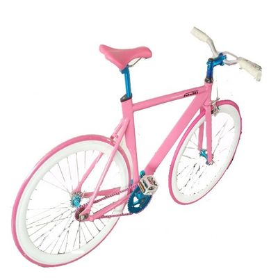 ODM Logo OEM Colore 700C Single Speed Track Bike con telaio e forcella in alluminio leggero