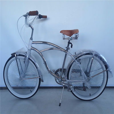 Capacità di carico 160 kg Shimano Grip 26 Lowrider Complete Chrome Bike per te