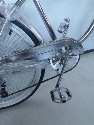 Capacità di carico 160 kg Shimano Grip 26 Lowrider Complete Chrome Bike per te