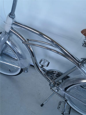 Capacità di carico 160 kg Shimano Grip 26 Lowrider Complete Chrome Bike per te