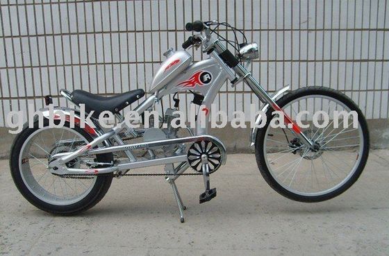 ROSH certificato 24 &quot;GAS Motor Chopper Bike e materiale di forcella in acciaio per prestazioni massime