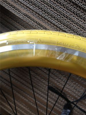 Set di ruote per biciclette a marcia fissa 700C personalizzato con colore Pantone e buco a spigoli 32-40H