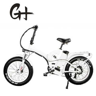 20*4&quot; Pneumatici 1000W 52V 21AH Batteria al litio Full Suspension Bicicletta elettrica pieghevole