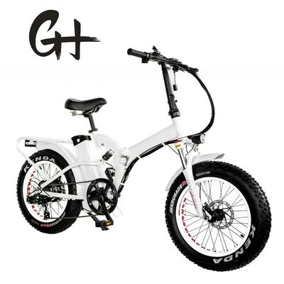 20*4&quot; Pneumatici 1000W 52V 21AH Batteria al litio Full Suspension Bicicletta elettrica pieghevole