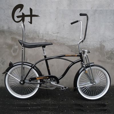 Cornice in acciaio 20 pollici Beach Cruiser CE Monoposto a velocità singola Freccia Lowrider Bicicletta 15KG