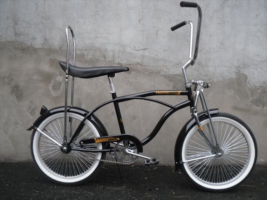 Cornice in acciaio 20 pollici Beach Cruiser CE Monoposto a velocità singola Freccia Lowrider Bicicletta 15KG