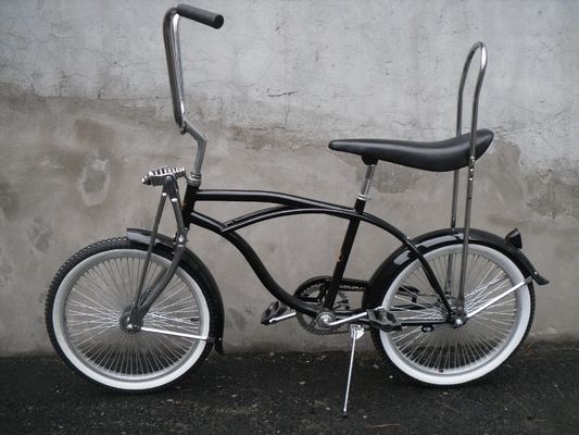 Cornice in acciaio 20 pollici Beach Cruiser CE Monoposto a velocità singola Freccia Lowrider Bicicletta 15KG