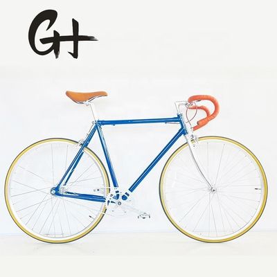 CR-MO STEEL 4130 Forcella a telaio a spina per bicicletta con cambio fisso di rotaia SRAM 2S interna d'epoca
