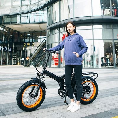 20&quot; 48V 1000W OEM EN15194 50KM/H 13AH batteria al litio pieghevole telaio a sospensione completa bici elettrica