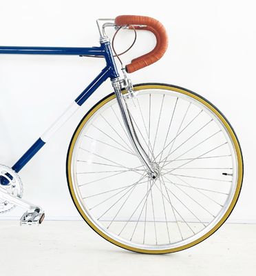 CR-MO STEEL 4130 Forcella a telaio a spina per bicicletta con cambio fisso di rotaia SRAM 2S interna d'epoca