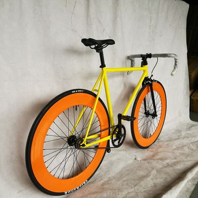 Approvata CE 700C 80MM Grande cerchio colorato single velocità Fixed Gear Bike con 1.6m Stem di lega