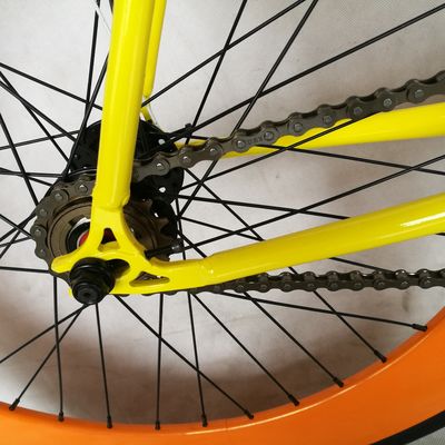 Approvata CE 700C 80MM Grande cerchio colorato single velocità Fixed Gear Bike con 1.6m Stem di lega