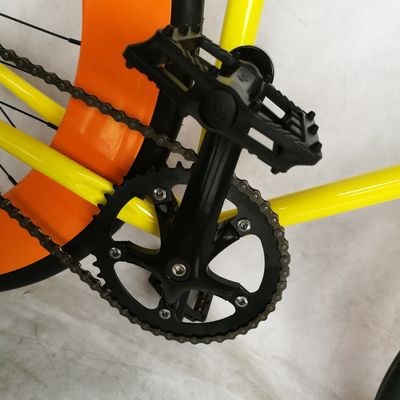 Approvata CE 700C 80MM Grande cerchio colorato single velocità Fixed Gear Bike con 1.6m Stem di lega