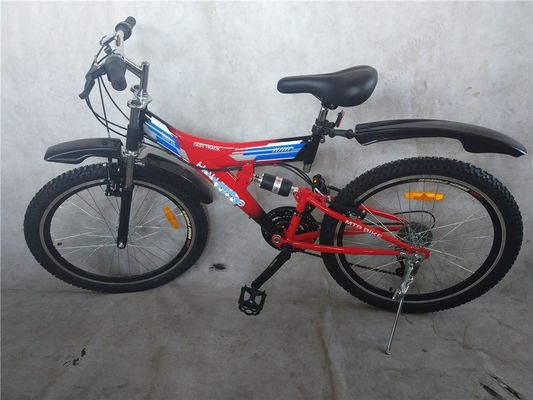 Cornice in acciaio 18 velocità in discesa MTB Ciclo Full Dual Suspension Mountain Bike 24 per OEM
