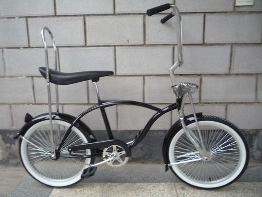 Forchetta in acciaio 20 pollici Adulto Nero Colore Bambini Sport Goods Bambini Beach Cruiser Lowrider Bike