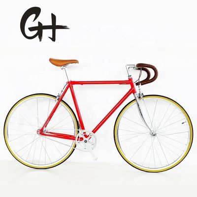 Bicicletta a telaio in acciaio Cr-Mo con telaio classico e design leggero da 11 kg