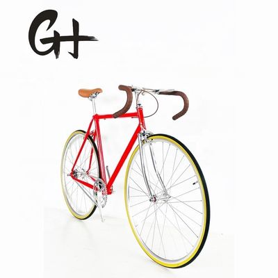 Bicicletta a telaio in acciaio Cr-Mo con telaio classico e design leggero da 11 kg