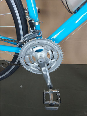 Nero Colore 21 Velocità Doppio V Freno Fitness Corsa Bicicleta su strada Personalizza Logo per Uomini