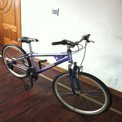 Aluminico senza filo 26&quot; Shimano 21S uomo MTB mountain bike con sospensione anteriore