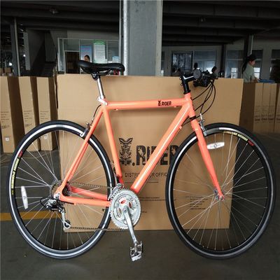 700C Bicycle da strada da uomo con tronco in lega e freno a disco 21S 2024 Cornice in lega di alluminio
