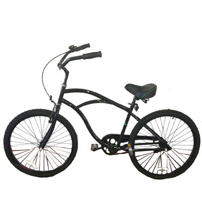 26&quot; uomo stile adulto Beach Cruiser Bike con monoposto monoposto freno e telaio rigido
