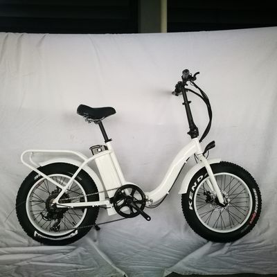 Alta velocità 48V 1000W Fat Tire 4.0 Snow Tire Electric Folding Bike con Shimano 7 velocità
