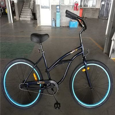 26 pollici Custom Stretch Single Speed Foot Brake Beach Cruiser Bike con pedale ordinario
