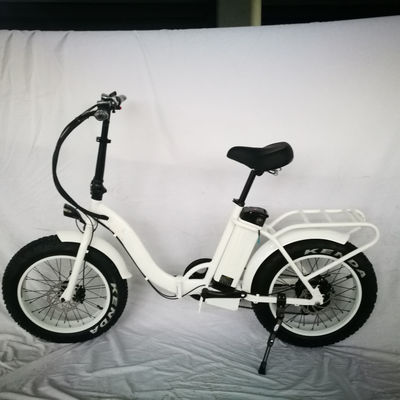Alta velocità 48V 1000W Fat Tire 4.0 Snow Tire Electric Folding Bike con Shimano 7 velocità