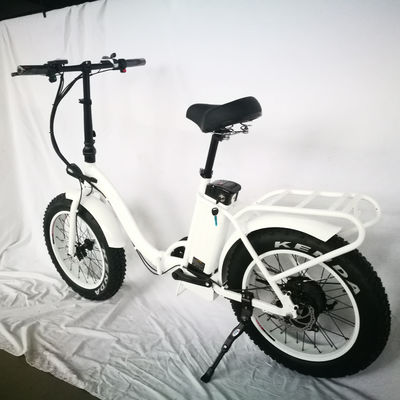 Alta velocità 48V 1000W Fat Tire 4.0 Snow Tire Electric Folding Bike con Shimano 7 velocità