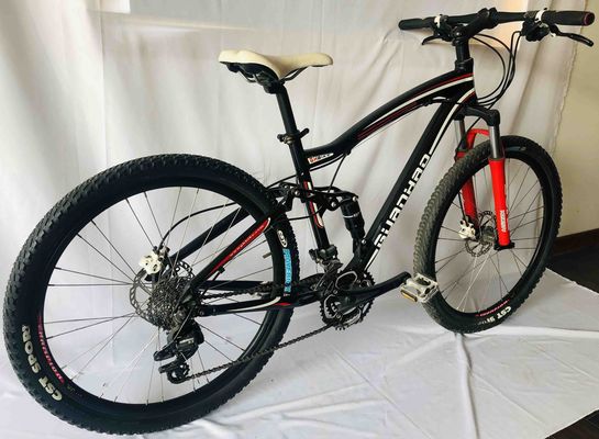 7005 Cornice in alluminio 24S Shimano Altus 3x8 Velocità Full Suspension Mountain Bike 17KG