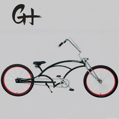 Bicicletta da 26 pollici in stile Chopper Beach Cruiser con forchetta in acciaio e capacità di carico di 150 kg