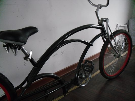 Bicicletta da 26 pollici in stile Chopper Beach Cruiser con forchetta in acciaio e capacità di carico di 150 kg