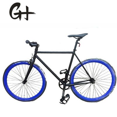 700C Bicicletta a marcia fissa con freno a pinza e telaio in acciaio Hi-Ten OEM USA CE UL