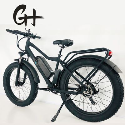 26 pollici PAS 750W 1000W 48V Batteria al litio Fat Tire Mountain Electric Bike per uomini adulti
