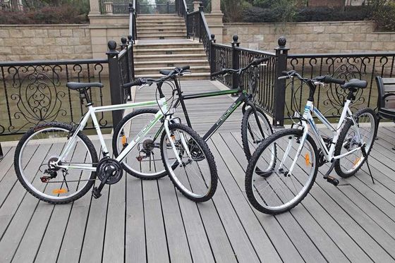 Vivi l'ultima corsa con la nostra mountain bike da 21 velocità