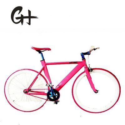 Taiwan Aluminium CE Single Speed Tracking Fixed Gear Fixie Bike 58CM per il mercato USA