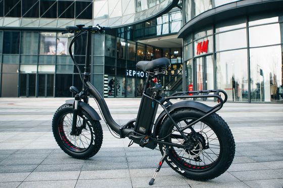 32MPH 48V 1000W 13AH pneumatici di alluminio in lega di grasso elettrico passo attraverso pieghevole eBike