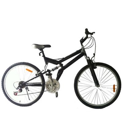 26&quot; Full Suspension Mountain Bike per carichi pesanti Capacità di carico 120kg 21 velocità