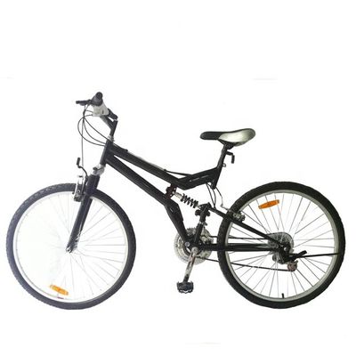 26&quot; Full Suspension Mountain Bike per carichi pesanti Capacità di carico 120kg 21 velocità
