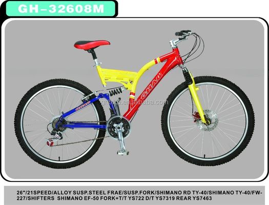 2015 Style Steel MTB Mountain Bike con 21 o 24 velocità Qualsiasi colore OEM Made in OEM Service