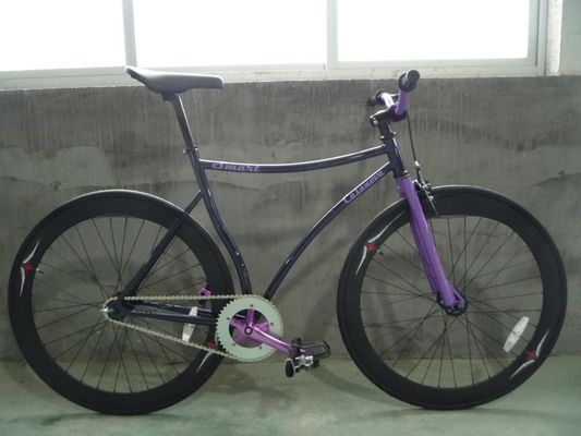 Accessibile RED MIX BULE Colorato Fixed Gear Bike Fixie Bike con tronco d'acciaio 10kg