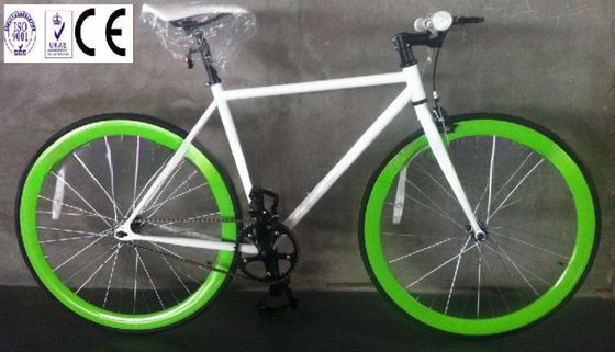 Aluminio LASCO 46T Fissato di marcia Bicicleta a pista a velocità singola con materiale di cerchiera in lega di alluminio