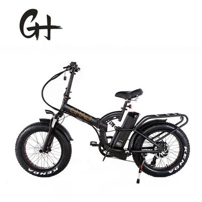 20" Ruota 52V 21AH Batteria al litio 1000W 50KM/H Full Suspension Electric Folding Bike