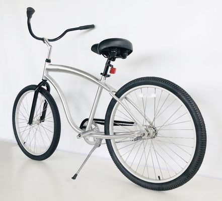 26 pollici di alluminio 6061 Frame Coaster Brake Single Speed Beach Cruiser Bicicletta per uomini adulti