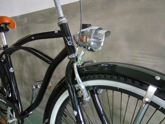 Single Speed 26inch Men Beach Cruiser Bike con telaio in acciaio Hi-Ten e cerchiera in alluminio