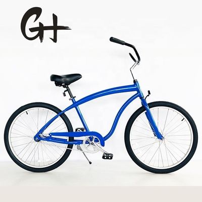 Ten Steel Frame 26&quot; Ruota Dimensione 3G OEM/ODM CE Uomini Adulti Single Speed Beach Cruiser Bike