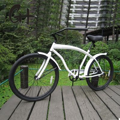 Ten Steel Frame 26&quot; Ruota Dimensione 3G OEM/ODM CE Uomini Adulti Single Speed Beach Cruiser Bike