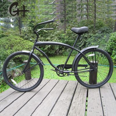 Ten Steel Frame 26&quot; Ruota Dimensione 3G OEM/ODM CE Uomini Adulti Single Speed Beach Cruiser Bike