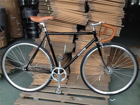 700C Single Speed Flip Flop Fixie Bike con telaio rigido 11kg OEM Customized Chrome