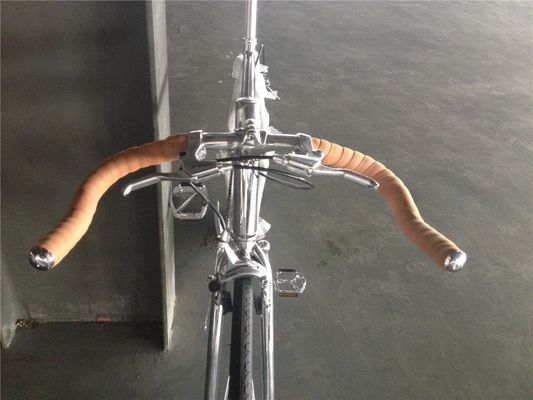NO Pieghevole 700C Chrome Color Single Speed Adulto Corsa Fixie Bike da OEM Taiwan Parti